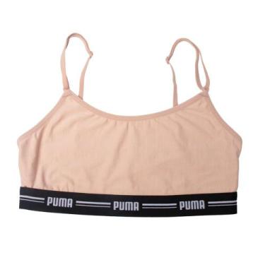 Imagem de Top Feminino Puma Modal Alça Regulável Sustentação Nude - SELENE, Nude