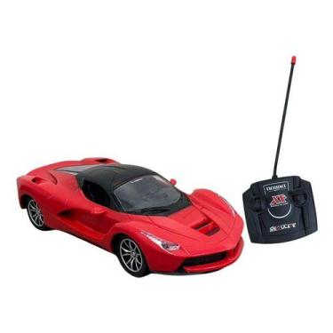 Imagem de Carrinho Controle Remoto 1:16 Importway Com Luzes Vermelho
