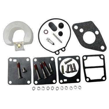 Imagem de WINGOGO Kit de reparo de carburador 855546A1 para Mercury Mariner motor de popa 4 5 HP motor de barco peças de reconstrução de carburador substituir 855546A-1