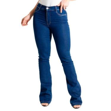 Imagem de Calça Jeans Sawary Boot Cut - 280274 Azul, Azul, 46