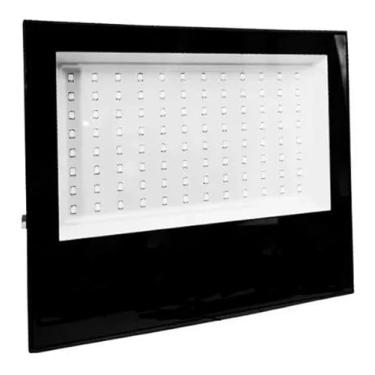 Imagem de Refletor LED 200W Holofote Branco Frio Bivolt, Ângulo 120°, IP65 para Uso Externo e Interno