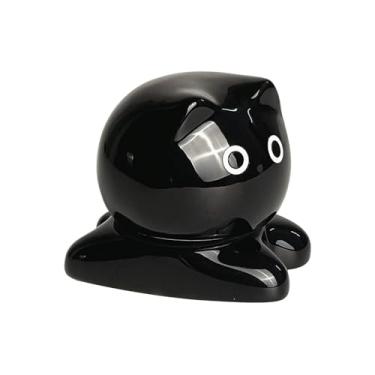 Imagem de Suporte Dispensador De Palitos | Figurinhas Colecionáveis de Porta-Palitos,Caixa Armazenamento Cerâmica Decorativa Fofinha Para Fio Cozinha Sala De Estar