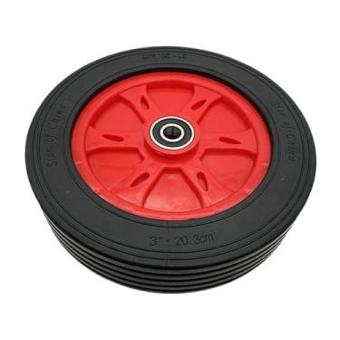 Imagem de kowaku Roda de triciclo infantil, pneu de reposição para triciclo, componentes educacionais estáveis ​​para triciclos, conjunto de rodas de bicicleta para, Roda Traseira