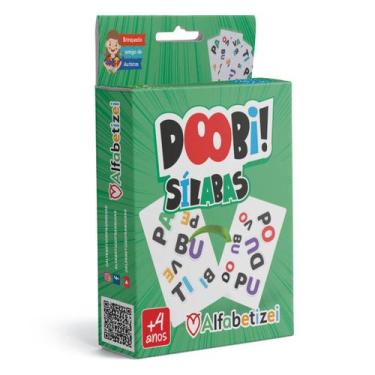 Imagem de Jogo Cartas Infantil Doobi Sílabas Autismo Tdah Alfabetizei