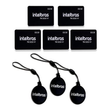 Imagem de Kit 5 Etiquetas Adesivas Th 3030 C/ 3 Tag Xid 1000 Intelbras