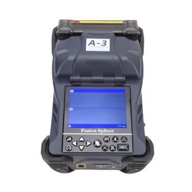 Imagem de Asixxsix Splicer de fusão de fibra óptica, Máquina de aquecimento de empalme de cabo óptico automático completo com aquecimento de empalme de (Plugue dos EUA 100-240V)