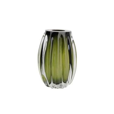 Imagem de VASO DECOR MURANO 13X9,5X20 CM VERDE ESMERALDA