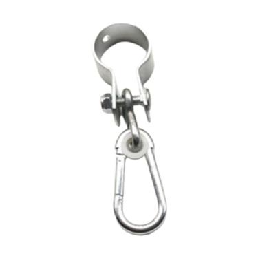 Imagem de kowaku Gancho de balanço para, fácil de usar, prendedor de haste redonda, gancho de rede para cadeira de rede, jardim, gramado, quintal, Diâmetro 50mm