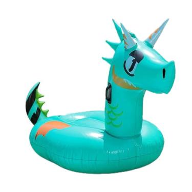Imagem de Boias de piscina para adultos, espreguiçadeira, flutuante, brinquedos de natação ao ar livre, grande dragão inflável para crianças, adultos, praia, lago, jogos de verão, suprimentos de festa aquática