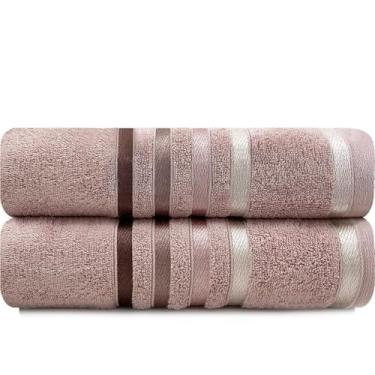 Imagem de Jogo de Toalhas Banhão Gigante 2 Peças Fios Penteados Lumina Karsten