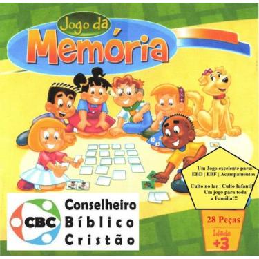 Imagem de Jogo da Memória - Personagens Bíblicos - Pct com 14 cartas - CBC