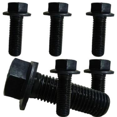 Imagem de 10 Un Parafuso Sextavado Flangeado M12 x 30 RI Fina Aço 10.9 - TOURO