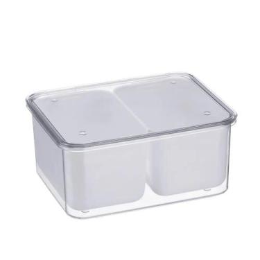 Imagem de Organizador Sempre Seco com 2 Cestos e Tampa - 2,7 Litros - Arthi - AR