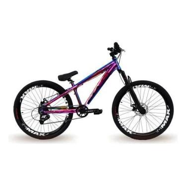 Imagem de Bicicleta Aro 26 Freeride Gta Rebel Camaleão 1x7V Câmbio Shimano