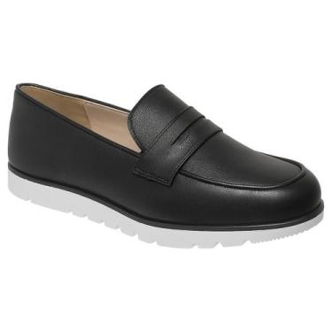 Imagem de Mocassim Footwear - Estilo E Conforto - Charelli Calçados, Preto, 39, 