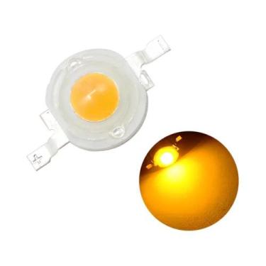 Imagem de Lâmpada Led De Alta Potência, 10 Peças, 1w, 110-120lm, Branco, Vermelh