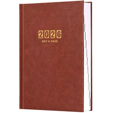 Imagem de Artfan Agenda Diária 2025 - Página Inteira por Dia, A4, 365 Dias, 14,7 cm x 21,3 cm