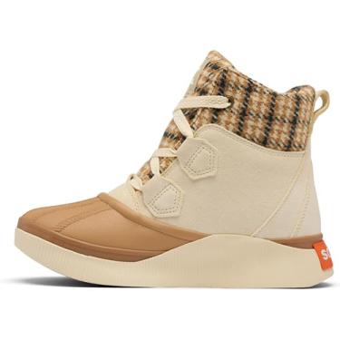Imagem de Sorel Bota de neve feminina Out N About IV Chillz impermeável, Branco (Honey White/Tawny Buff), 40 BR