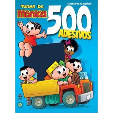 Imagem de Livro Turma da Mônica Super Livro de Adesivos