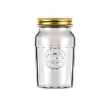 Imagem de Pote Vidro 1,5L Americado Cereal Retro Vintage Bolacha 1Un - NADIR FIG