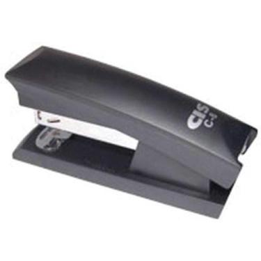 Imagem de Grampeador Plástico CIS C-8 para 12 Folhas 26/6 Preto - Sertic