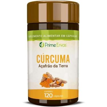 Imagem de Cúrcuma Açafrão Da Terra 120 Cáps. 500Mg Prime Ervas