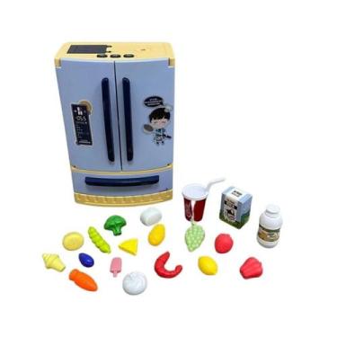 Imagem de Mini Geladeira Infantil com Acessórios Importway - BW162