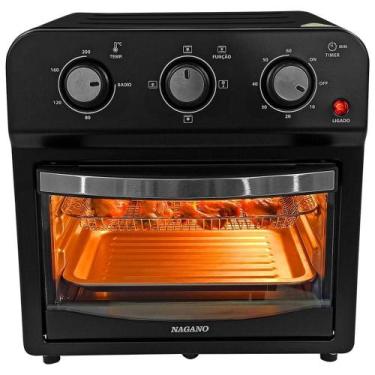 Imagem de Fritadeira Forno Air Fryer Elétrica 1500w 12L 110v - Nagano, 110V