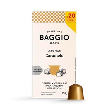 Imagem de Cápsulas de Café Baggio Café Aroma Caramelo, compatível com Nespresso, contém 20 cápsulas