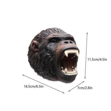 Imagem de Fantoches de mão de animais Brinquedo de luva animal Borracha macia 3-