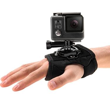 Imagem de Vbestlife 360 ° de Rotação de Pulso Montagem para Go Pro, Faixa de Cinto de Braço Confortável Com Design de Almofada Traseira, Adequado para Câmeras de Ação Sj4000 Sj5000