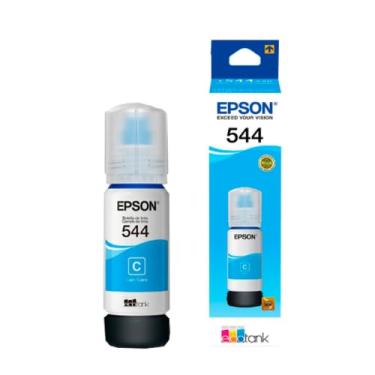Imagem de TINTA T544220 T544 CIANO L3150 L3110 L5190 L3250 L3210 5190 3150 3110 65ML