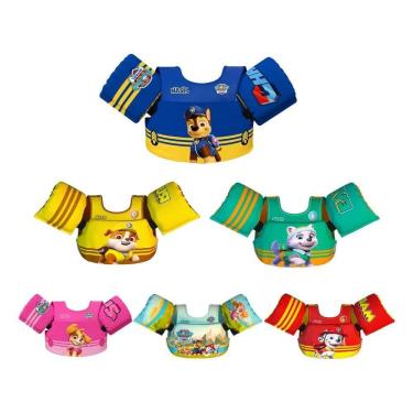 Imagem de 2X Boia Infantil Colete Salva Vidas Patrulha Canina Nash