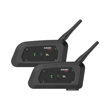 Imagem de Fone De Ouvido Bluetooth Para Capacete De Motocicleta XINOWY V6 pro Ti