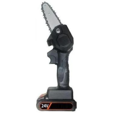 Imagem de Mini Serra Elétrica Bateria Recarregável Portátil Com Maleta