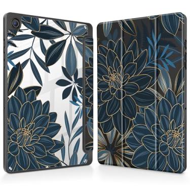 Imagem de Tuiklol Para Galaxy Tab A9 + /A9 Plus 27.9 cm 2023, suporte para caneta S com capa protetora transparente, capa traseira transparente, despertar/hibernar automaticamente, tablet Samsung Tab A9 Plus