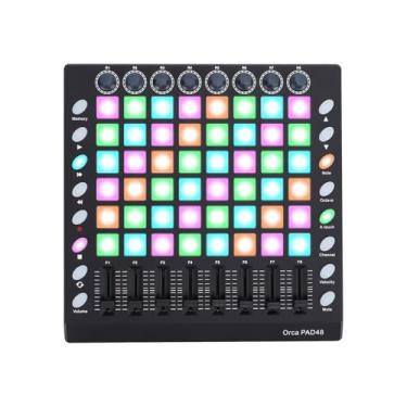 Imagem de Luocute Midi Pad Controller Drum Pad, Midi Beat Maker Machine 48 RGB Litre
