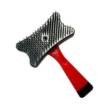 Imagem de Rasqueadeira Removedor Tira Pelos Mortos Pet Animais escova