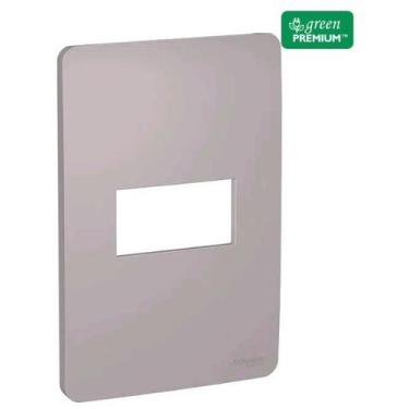 Imagem de Schneider orion placa 4x2 1 posto axis grey s730101224
