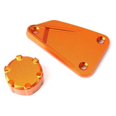 Imagem de Compatível com 790 Adventure R/S 890 ADV/R e Hus&qvarna Norden 901 Acessórios de motocicleta Tampa do reservatório de fluido de freio dianteiro traseiro