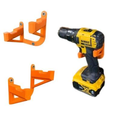 Imagem de Suporte Parede Parafusadeira Furadeira Makita E Dewalt - KeiMel