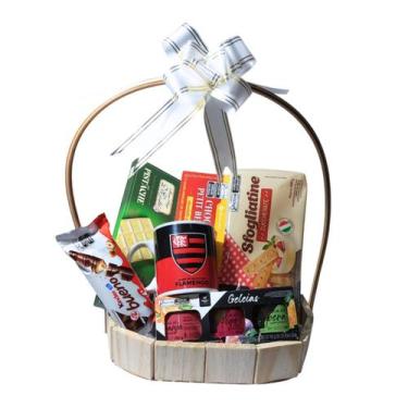 Imagem de Cesta Café da Manhã Times de Futebol Produtos Importados - Cesta de Pr
