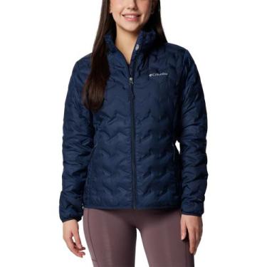 Imagem de Jaqueta Columbia Delta Ridge II Down Azul Feminina Neve, Azul, G