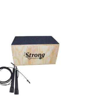 Imagem de Jump Box 12 Cross  33,5Cm X 57Cm X33Cm + Corda