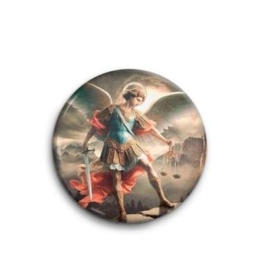 Imagem de Boton São Miguel Alumínio Broche Alfinete - Zanato