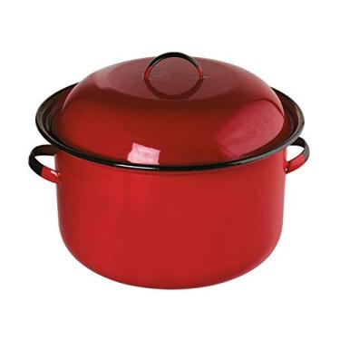 Imagem de Panelão 30 Esmaltado Vermelho - 13600 ml - Ewel