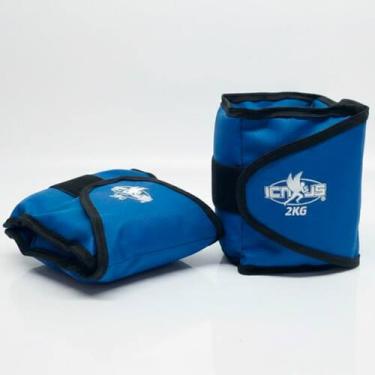 Imagem de Pesinho Peso 2kg de Perna Caneleira Casa Fortalecimento Gluteo Levanta