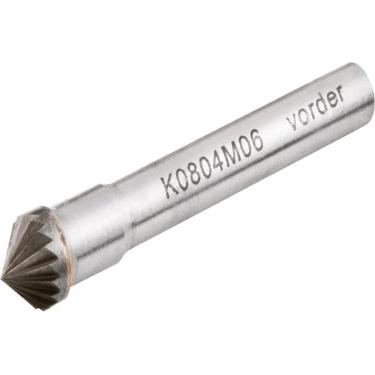 Imagem de Lima Rotativa Cônica 90° 8 mm x 4 mm com Haste 6 mm Vonder