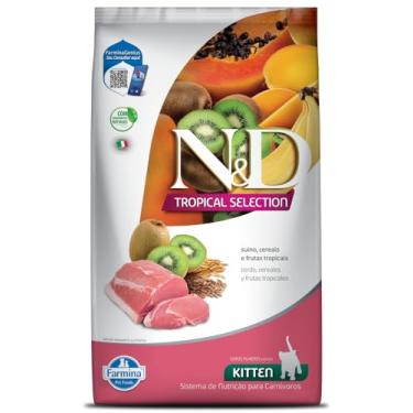 Imagem de Ração ND Tropical Selection Gatos Kitten Suíno 7kg