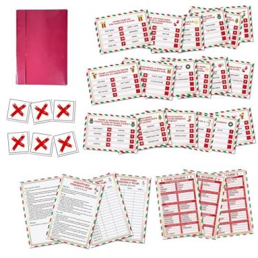 Imagem de Jogo de feud amigável de Natal, jogo de rivalidade para a família, jogos divertidos de festa de Natal, questionário de curiosidades para adultos em grupo grande, noite de jogos em família, suprimentos